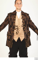   Photos Man in Historical Civilian suit 6 18th century jacket medieval clothing upper body 0001.jpg